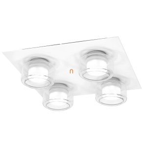   Ledvance Orbis Flame szabályozható fürdőszobai mennyezeti LED lámpa fehér színben