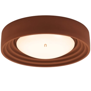   Ledvance Orbis Concrete mennyezeti LED lámpa barna színben, beton, 40 cm