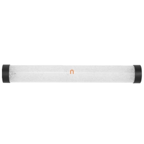   Ledvance Orbis Tube szabályozható fürdőszobai fali LED lámpa, 40 cm, buborék üveges, fekete