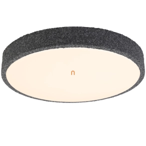   Ledvance Orbis Yummy fali kapcsolóval szabályozható mennyezeti LED lámpa, fekete színben