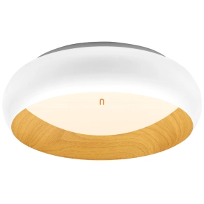   Ledvance Orbis Livia mennyezeti LED lámpa, fa hatású-fehér színben, 30 cm
