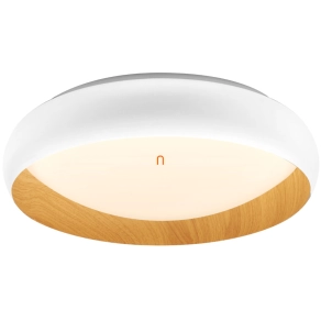   Ledvance Orbis Livia mennyezeti LED lámpa, fa hatású-fehér színben, 43 cm