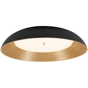   Ledvance Orbis Alva mennyezeti LED lámpa, fa hatású-fekete színben