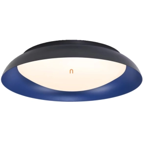   Ledvance Orbis Plate mennyezeti LED lámpa kék színben, 48 cm
