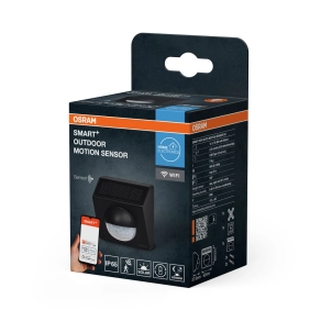   Osram Smart+ WIFI napelemes kültéri okos mozgásérzékelő, antracit