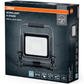   Osram hordozható LED reflektor 30 W, extra hidegfehér (Worklights Value R-stand)