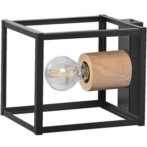 Osram keretes fali lámpa, fekete (Decor Nairobi)