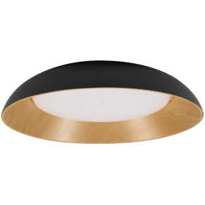   Osram Orbis Alva mennyezeti LED lámpa, fa hatású-fekete színben