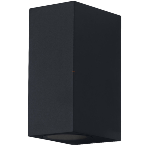   Osram le/fel világító fali lámpa, fekete (Classic Square)