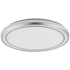   Osram Orbis Berlin mennyezeti LED lámpa,dupla gyűrűs keret ezüst színben, 39 cm