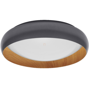   Osram Orbis Livia mennyezeti LED lámpa, fa hatású-sötét szürke színben, 43 cm