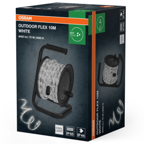   Osram Outdoor Flex 10M 840 IP65 - Robusztus és bővíthető LED szalag 70W 4000K hidegfehér, IP65gel kül- és beltéri használatra, 10 m