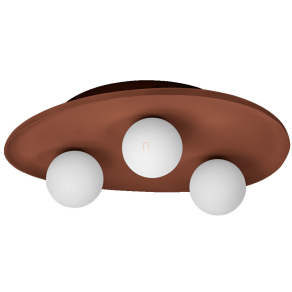 Osram Decor Clay mennyezeti lámpa 3 foglalattal