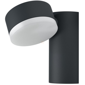   Osram Endura Style Spot Round 8W 3000K IP44, szürke kültéri fali LED lámpa