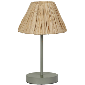   Raffia asztali lámpa, 33 cm - Osram Decor Raffia, 1xE27 foglalattal, 1,5 méteres kábellel, 220-240 V