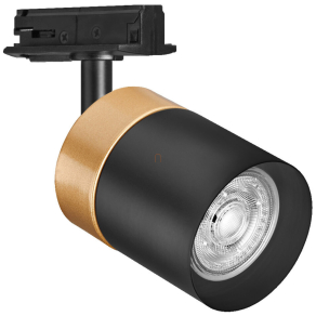 Osram sínes spot lámpa, fekete-arany színben (Tracklight)
