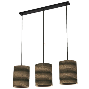   Papír függesztett lámpa - Osram Decor Cardboard Cylinder, 3xE27 foglalattal, 220-240 V