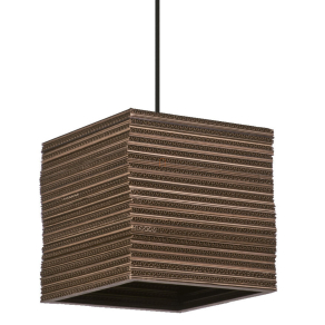   Papír függesztett lámpa - Osram Decor Cardboard Square​, 1xE27 foglalattal, 220-240 V