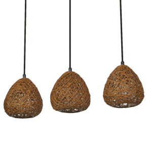   Osram Decor Paper Drop natúr függesztett lámpa 3 foglalattal