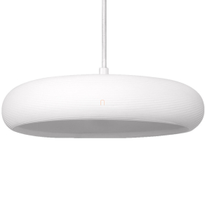   Függesztett gipsz lámpa, 30 cm - Osram Decor Plaster Pure , 1xE27 foglalattal, 220-240 V