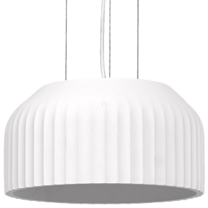   Osram Decor Plaster Routes függesztett lámpa bordázott gipsz búrával, 3 foglalattal