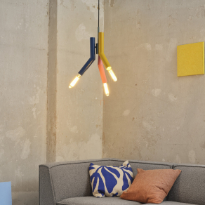   Trikolor függesztett lámpa - Osram Decor Straw , 3xE27 foglalattal, 220-240 V