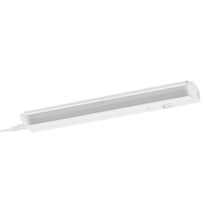   Szabályozható pultvilágító LED lámpa mozgásérzékelővel, 35,7 cm, fehér - Osram Linear Turn Connect, 3000-4000-6500 K, 380 lm, állítható színhőmérséklet és fényerősség, 6 W, 1.5 máteres kábellel, 220-240 V