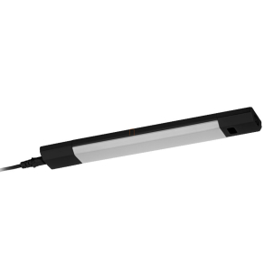   Szabályozható pultvilágító LED lámpa, fekete - Osram Linear Edge, 3000K+ RGB, 230 lm, állítható szín, 4W, 220-240 V