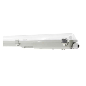   LED Por- és páramentes üres lámpatest 1x36W méret, LED csőhöz szerelve PC búra IP65 4099854463877 DAMP PROOF HOUSING Ledvance