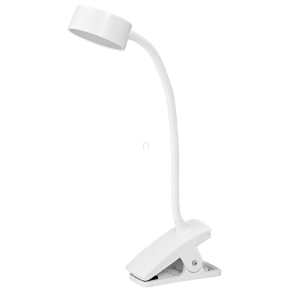   Szabályozható íróasztali LED lámpa, csíptetős, 30,5 cm - Osram Office Line Desk Cylinder Clip, 3000-6500 K, 328 lm, állítható színhőmérséklet, 4,8 W, 1 méteres kábellel, 220-240V