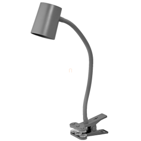   Csíptetős asztali lámpa, 34 cm, szürke - Osram Office Line Desk Trapezium, 1xGU10 foglalattal, 1,6 méteres kábellel, 220-240 V
