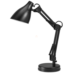   Állítható íróasztali lámpa, 40 cm, fekete - Osram Office Line Desk Pear, 1xE27 foglalattal, 1,5 méteres kábellel, 220-240 V