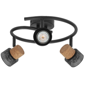  Osram parafa spot lámpa 3 foglalattal, spirál (Decor Spot Cork)