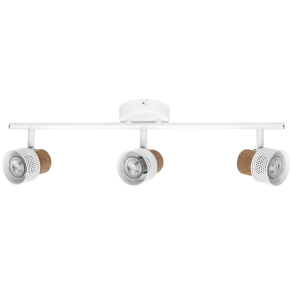   Osram parafa spot lámpa 3 foglalattal, fehér (Decor Spot Cork)