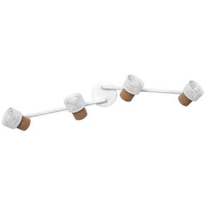   Osram parafa spot lámpa 4 foglalattal, fehér (Decor Spot Cork)