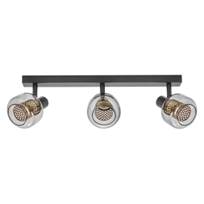   Osram Decor Spot Firefly kaptár búrás mennyezeti lámpa 3 foglalattal (LED fényforrással)