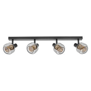   Osram Decor Spot Firefly kaptár búrás mennyezeti lámpa 4 foglalattal (LED fényforrással)