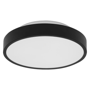   Osram Smart + Orbis Ceiling szabályozható mennyezeti LED lámpa háttérvilágítással, 28 W, 1400 lm, 3000-6500 K, változtatható fényerősség és színhőmérséklet, fekete