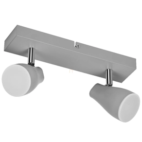   Osram spot lámpa fényforrással, két karos, szürke (Pearl)