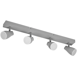  Osram spot lámpa fényforrással, négy karos, szürke (Pearl)