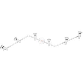   Osram LED spot GU10 karos spot lámpa LED fényforrással, fehér színben 6 foglalattal