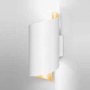   Osram Smart + Matter Wall Twist szabályozható fali LED lámpa indirekt fénnyel, spirál, fehér