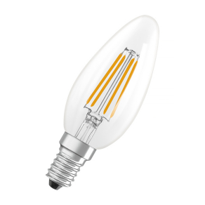 Osram LED Classic B E14,  2.5W, 470 lm, 2700 K, víztiszta