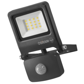   Osram Endura Flood LED reflektor mozgásérzékelővel 10W, 800lm, 3000K, IP44, szürke