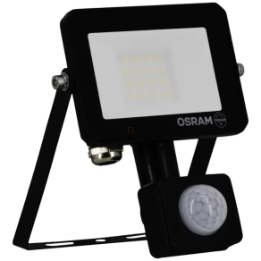   Osram reflektor mozgásérzékelővel, 10W 900lm, 3000K, IP65 fekete (Eco Floodlight)