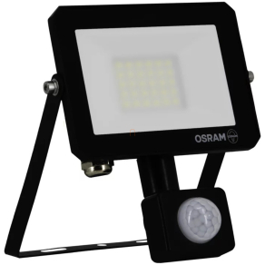  Osram reflektor mozgásérzékelővel, 20W 1800lm, 3000K, IP65 fekete (Eco Floodlight)