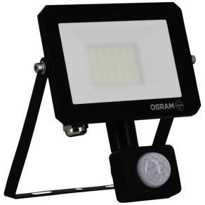   Osram reflektor mozgásérzékelővel, 20W 1800lm, 4000K, IP65 fekete (Eco Floodlight)