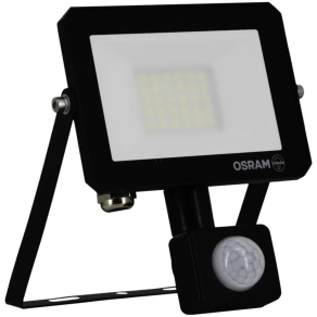   Osram reflektor mozgásérzékelővel, 20W 1800lm, 6500K, IP65 fekete (Eco Floodlight)