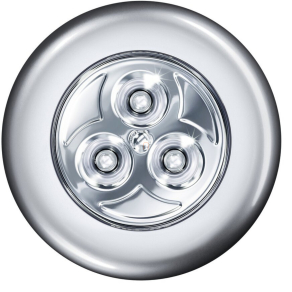   Hordozható LED lámpa, ezüst, 3xAAA elemmel - Osram DOT-IT Classic, 7000K, 10 lm, 0,23W, 4,5V