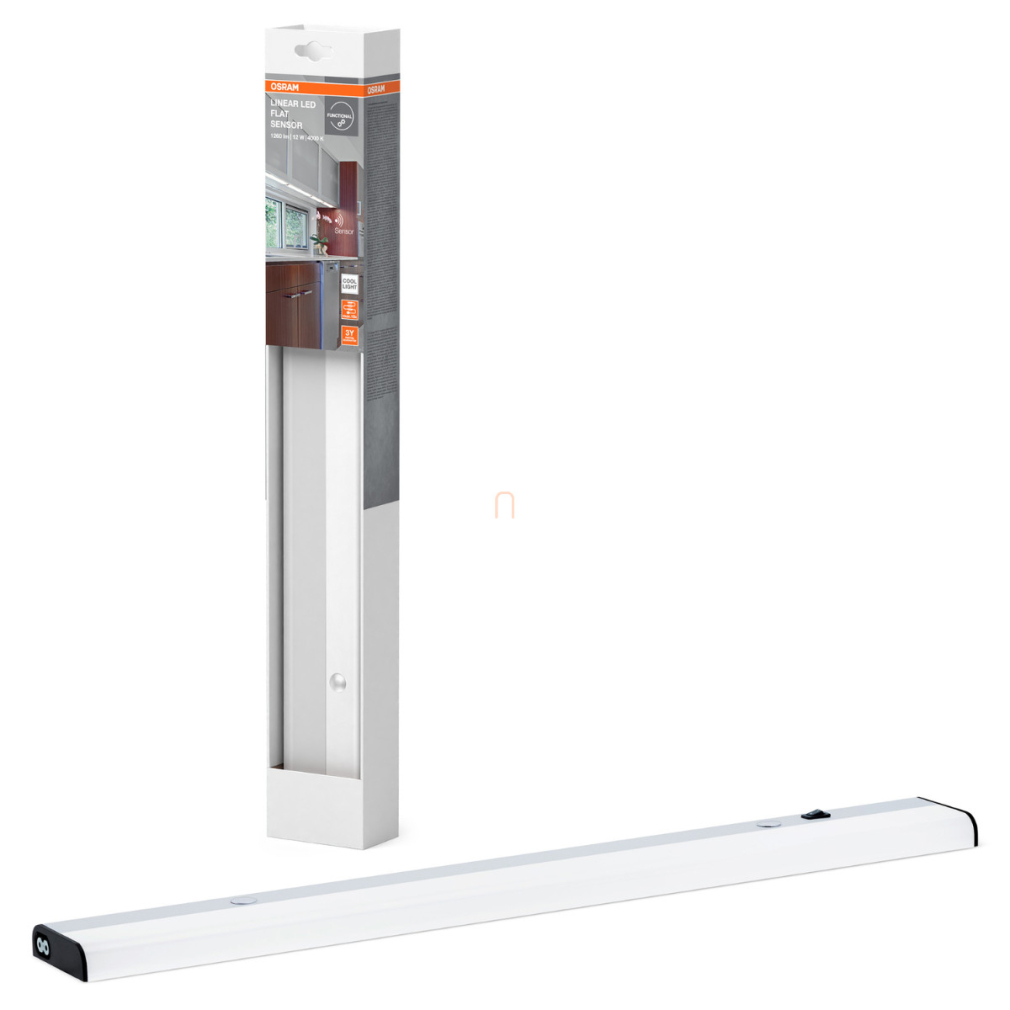 Osram pultvilágító LED lámpa mozgásérzékelővel, hidegfehér, 12 W, 53 cm (Linear LED Flat Sensor)